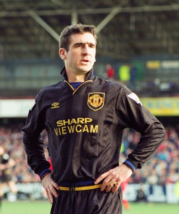 Manchester United Alternativa 1993/95 Mangas Largas - Cantona #7 - Imagen 2