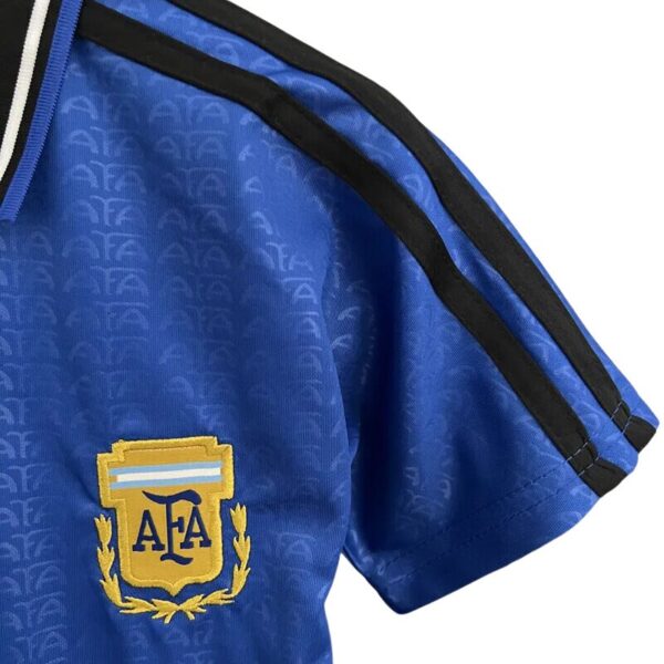 Kit Niño RETRO Argentina Suplente 1994 - Maradona #10 - Imagen 2
