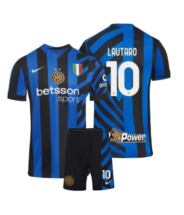 Kit Niño Inter de Milán Titular 2024/25 - Lautaro #10