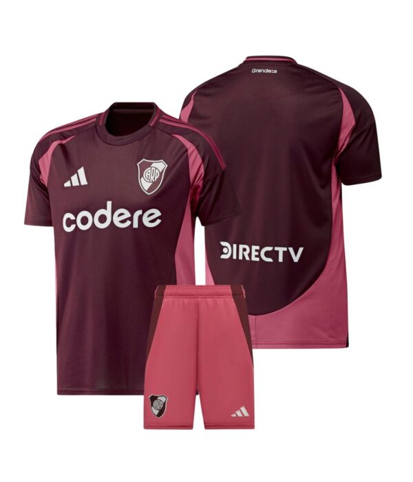 Kit Niño River Plate Suplente 2024/25