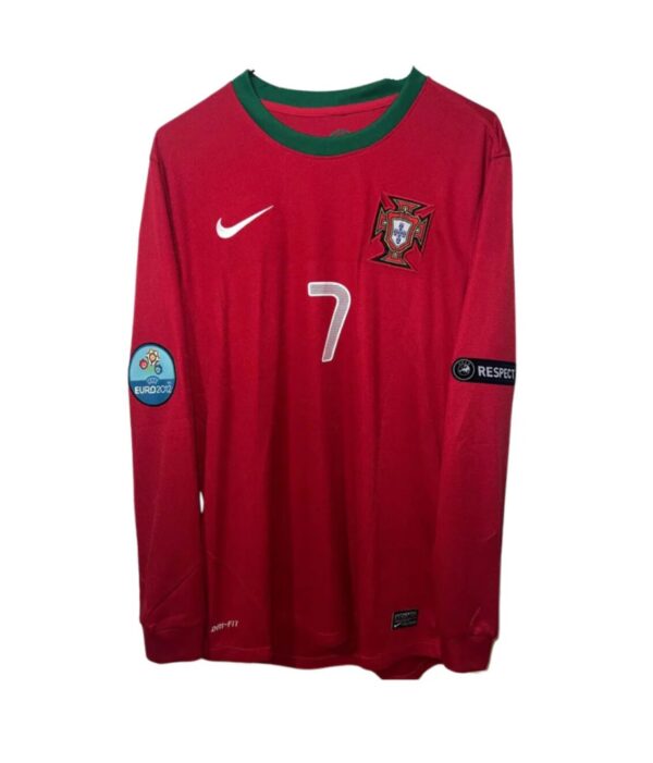 Portugal Titular 2012 Mangas Largas - Ronaldo #7
