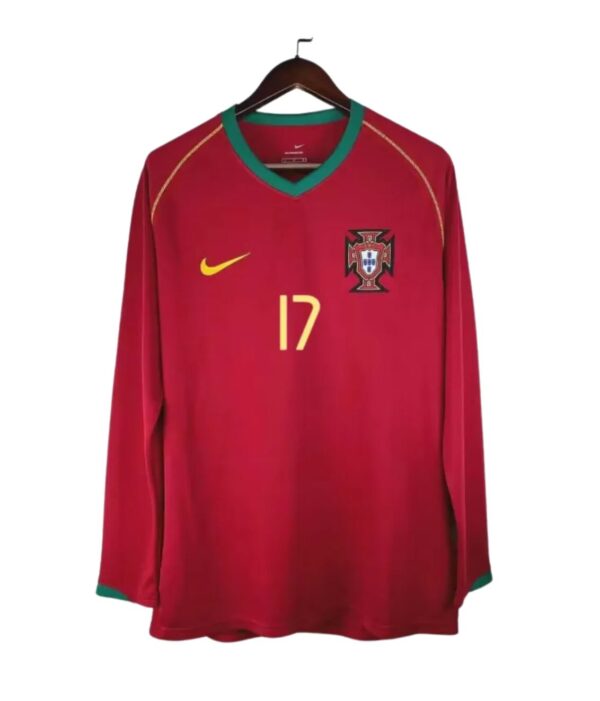 Portugal Titular 2006 Mangas Largas - Ronaldo #17