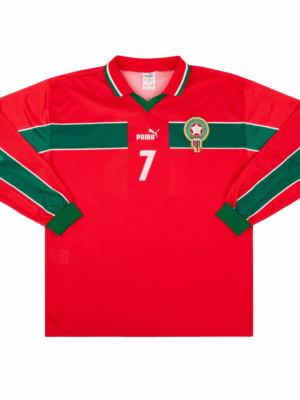 Marruecos Titular Mangas Largas 1998 - Hadji #7