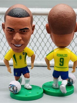 Muñeco Cabezon 10cm Ronaldo Brasil 2002