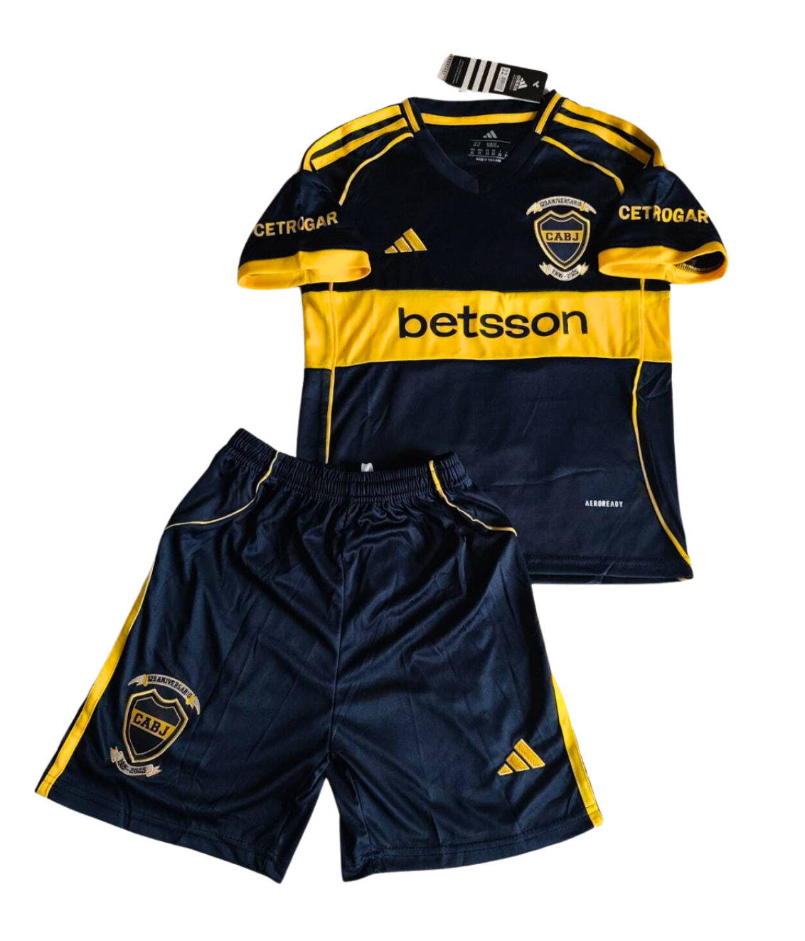 Kit Niño Boca Juniors Titular 2025/26