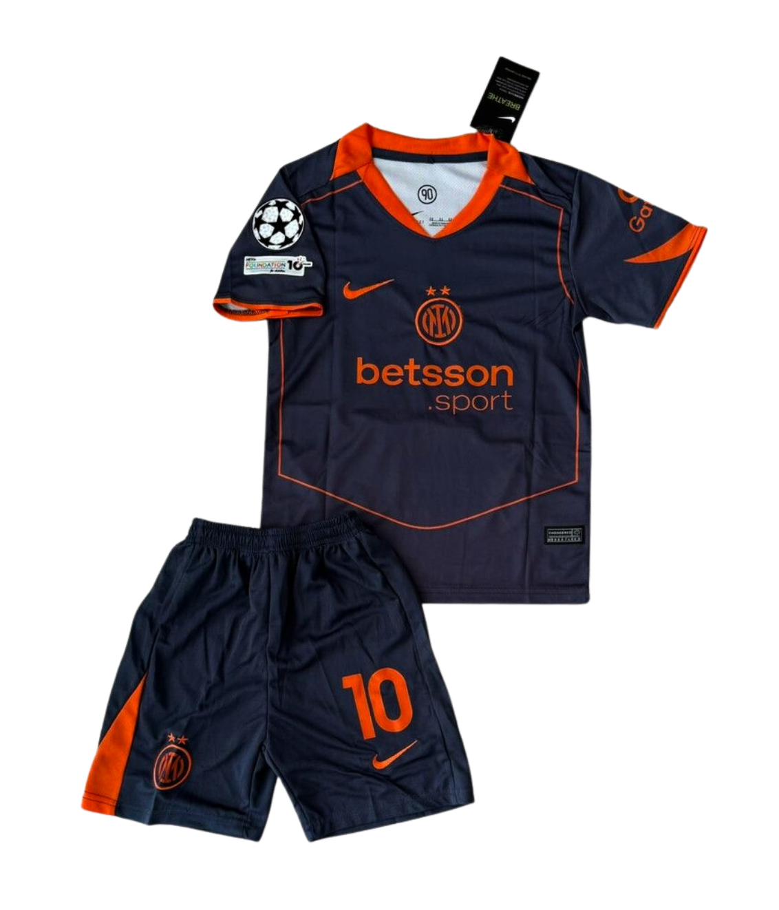 Kit Niño Inter de Milán Alternativa 2025/26 - Lautaro #10