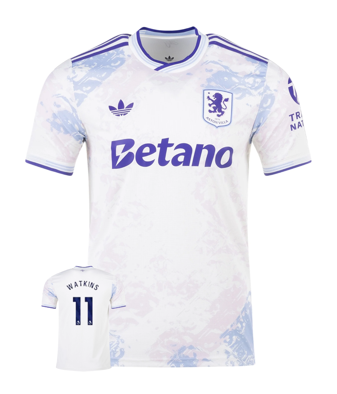 Watkins #11 – Aston Villa Tercera 2025/26 – Camisetas de Fútbol