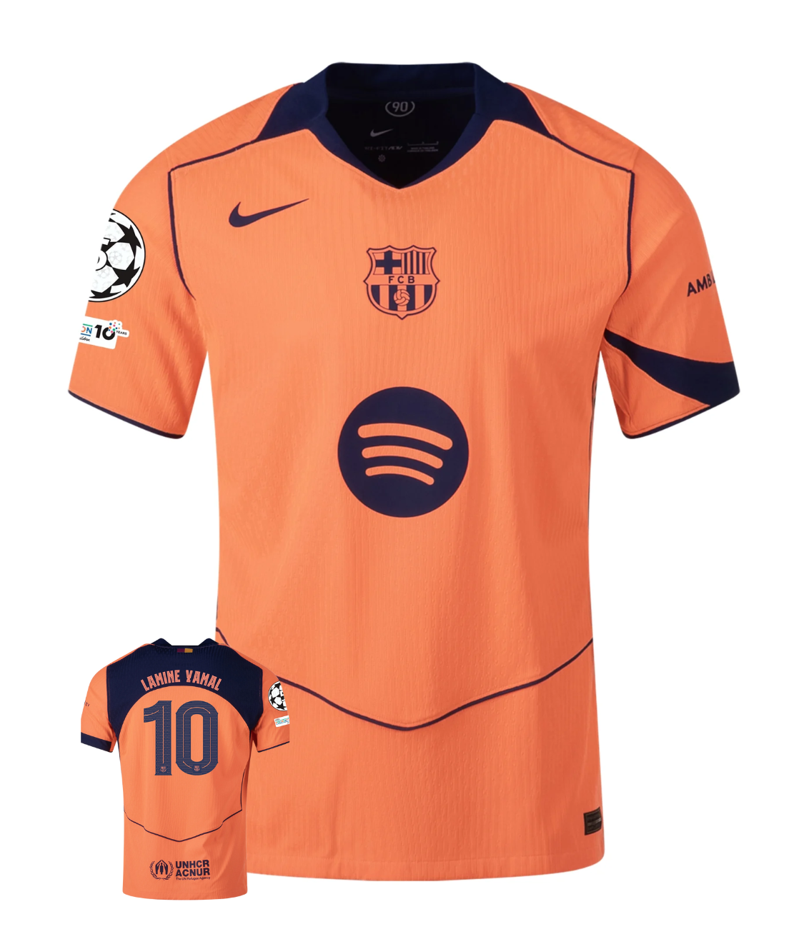 Lamine Yamal #10 - FC Barcelona Tercera 2025/26