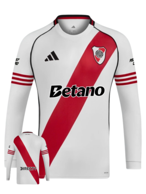 River Plate Titular Mangas Largas 2025/26