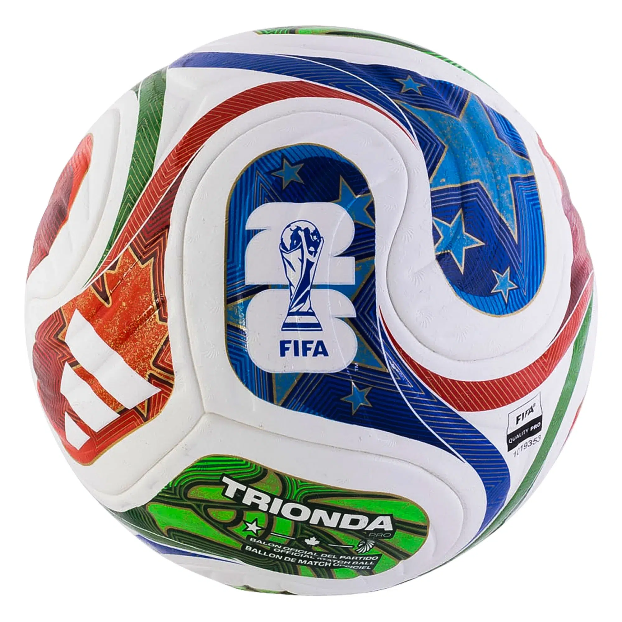 Pelota Adidas Trionda Pro Oficial Copa Mundial FIFA 26 - Imagen 6
