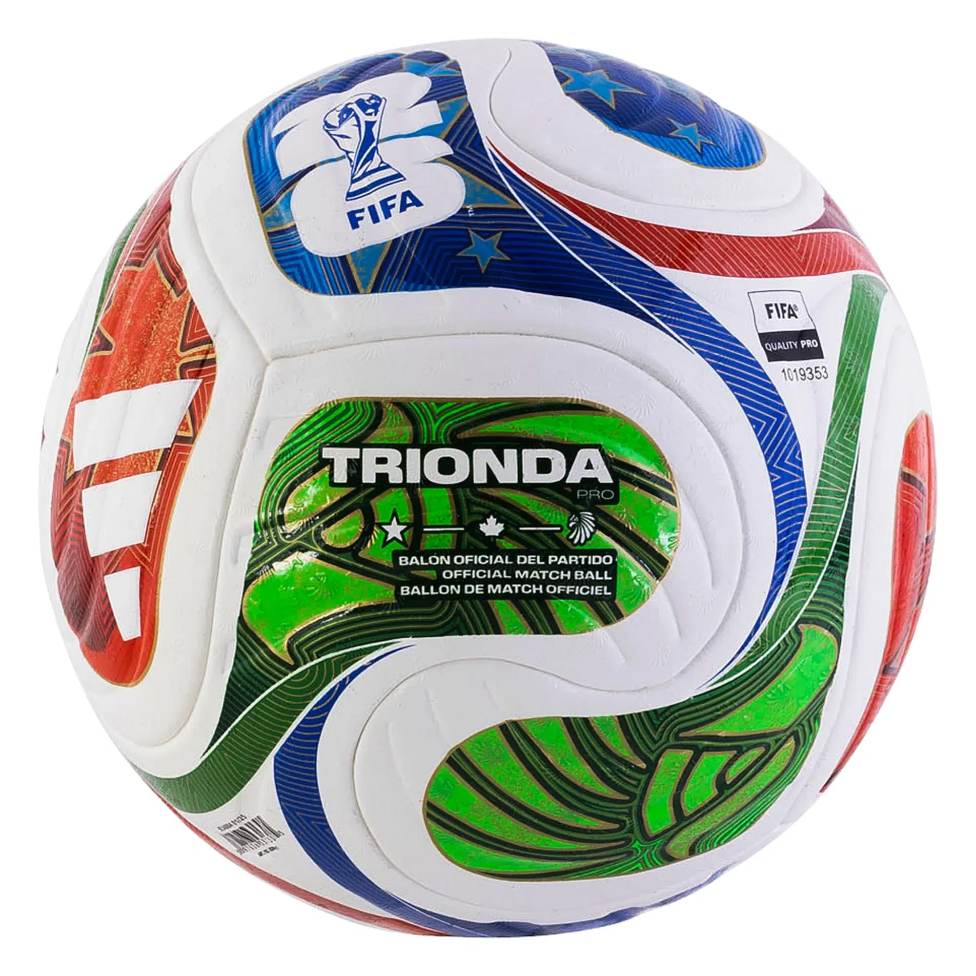 Pelota Adidas Trionda Pro Oficial Copa Mundial FIFA 26 - Imagen 5