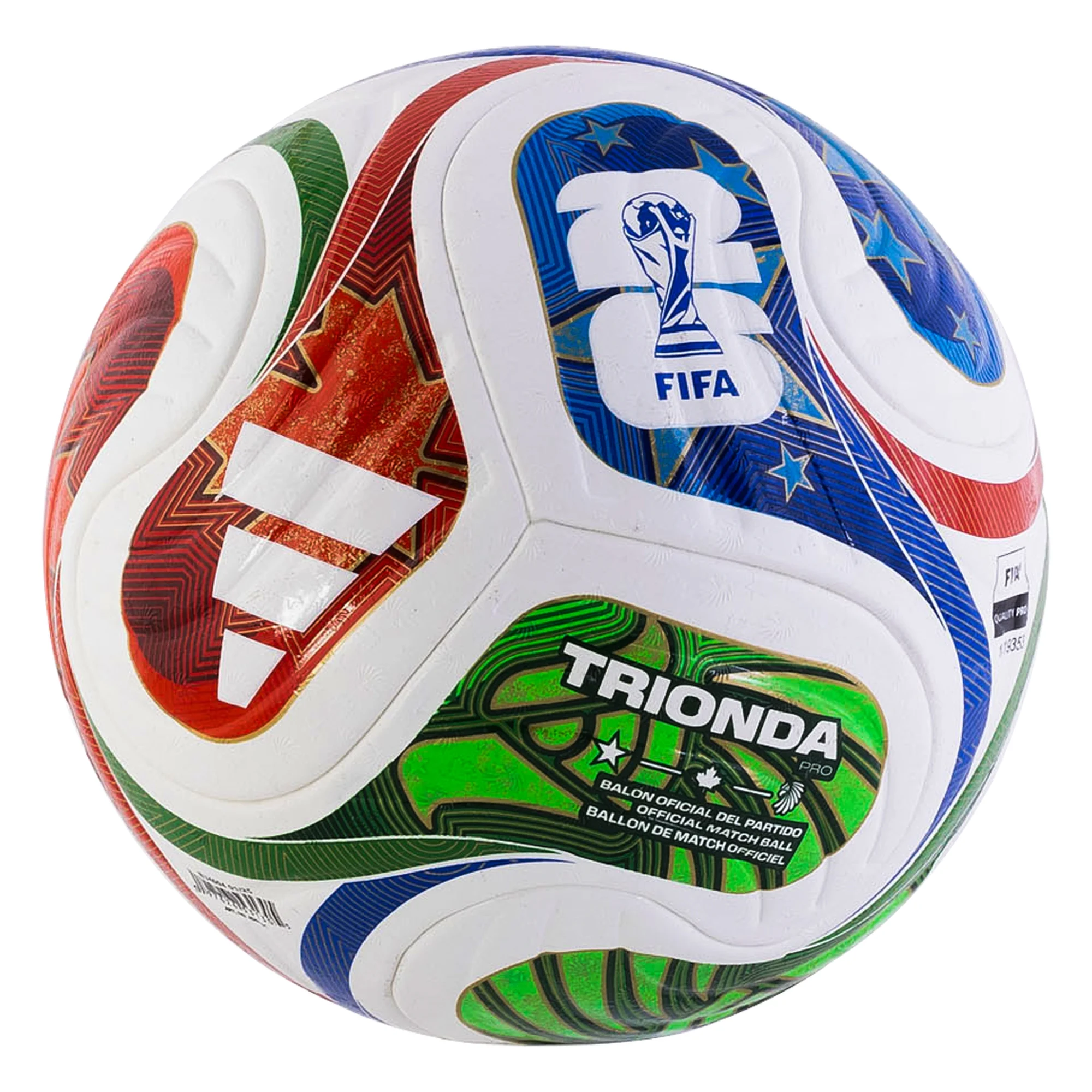 Pelota Adidas Trionda Pro Oficial Copa Mundial FIFA 26 - Imagen 2